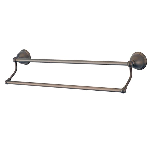Restoration 18" Dual Towel Bar, Oil Rubbed Bronze